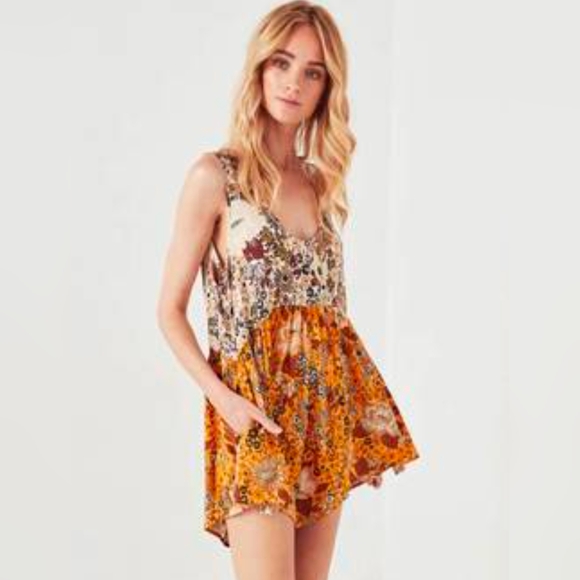 Spell and the Gypsy Desert Daisy mustard Romper XL - Picture 4 of 4